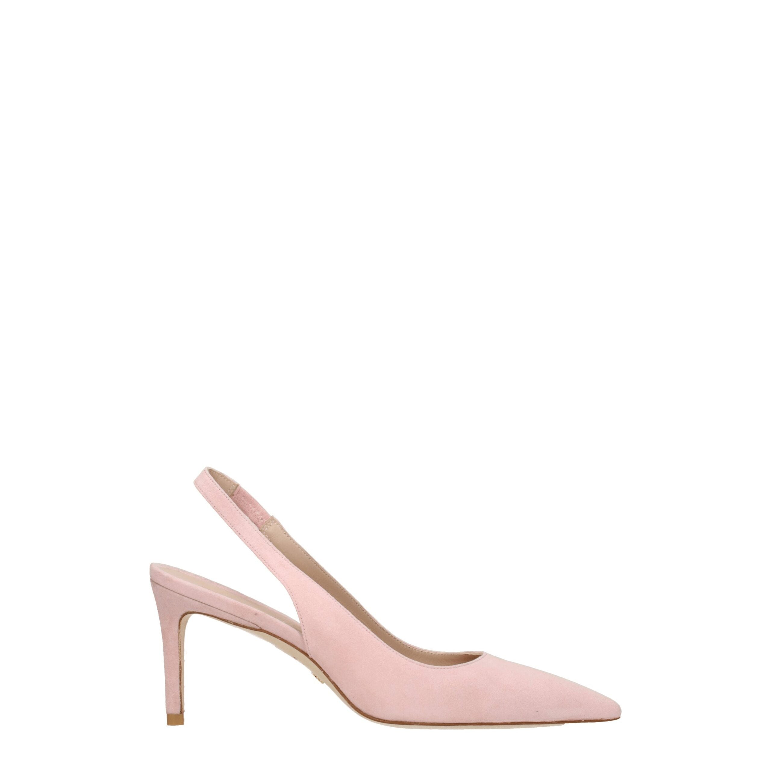 Stuart Weitzman Pink Leather Sandal